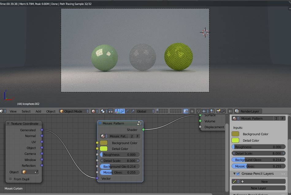 Procedural Curtain Shader preview image 2
