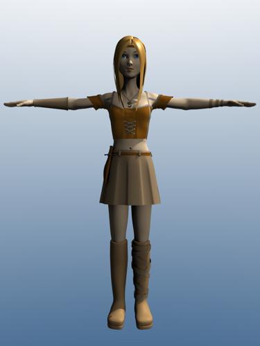 Ishtarians woman Marlison williames.blend preview image