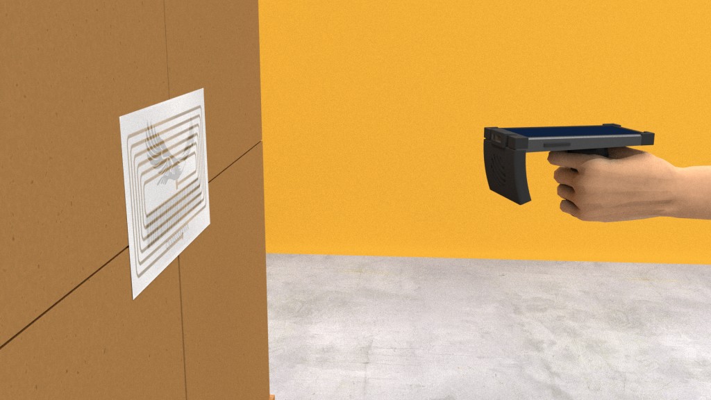 Handheld RFID Label Code Scanner preview image 2