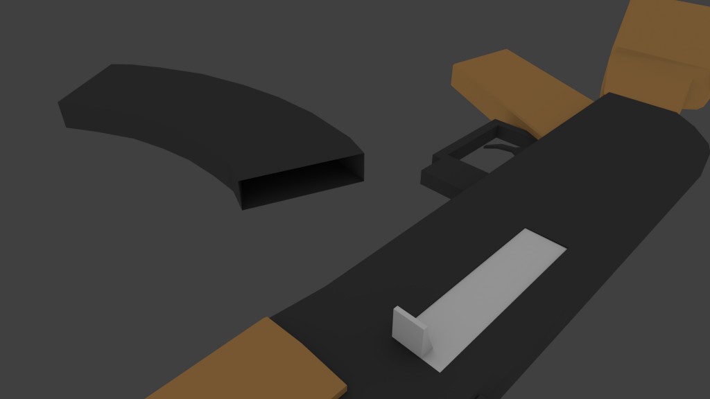 AK-47 (low poly) preview image 5