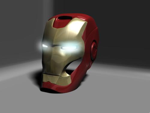 iron man helmet preview image