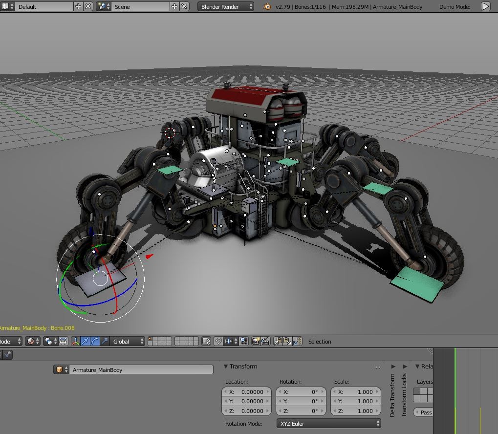 Futuristic Five-Wheeled Building - Five Wheeler  preview image 3