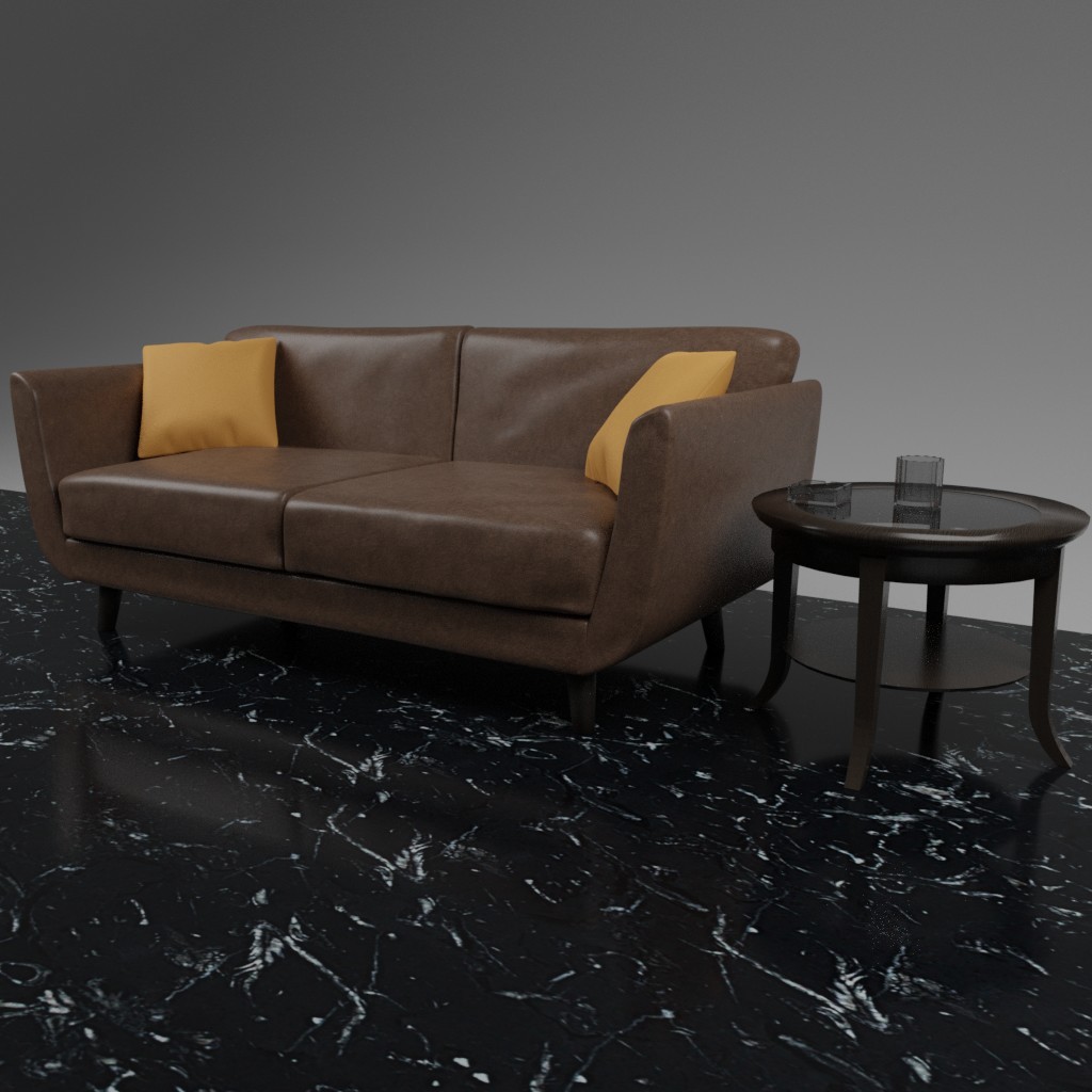 Leather Sofa preview image 1