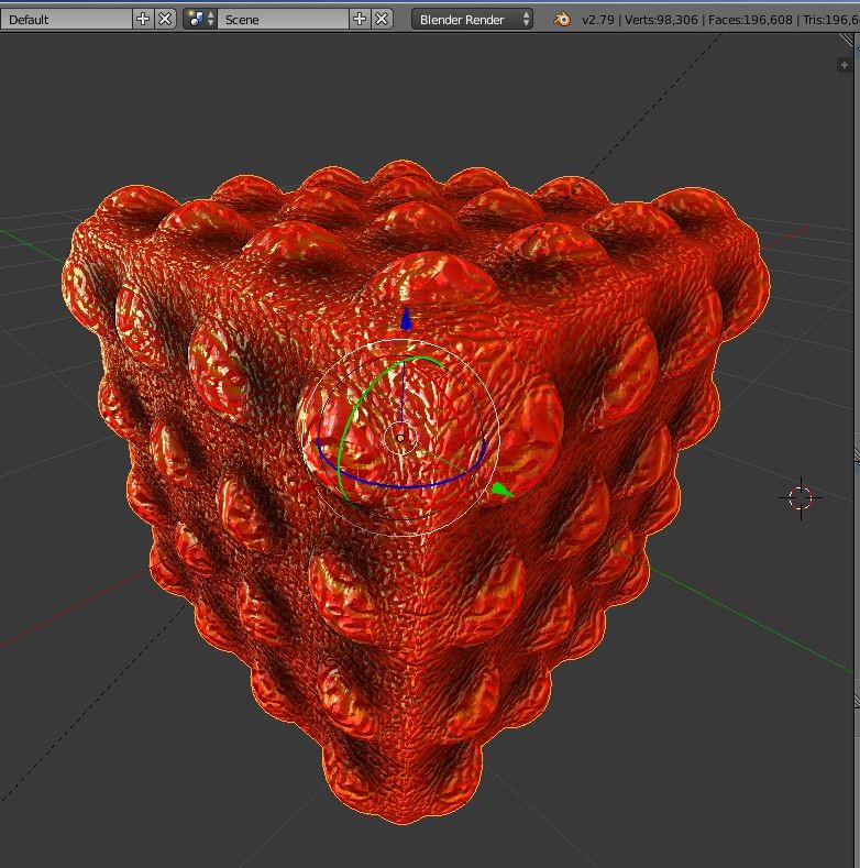 Mutating Cube (Shape Key Animation) preview image 3