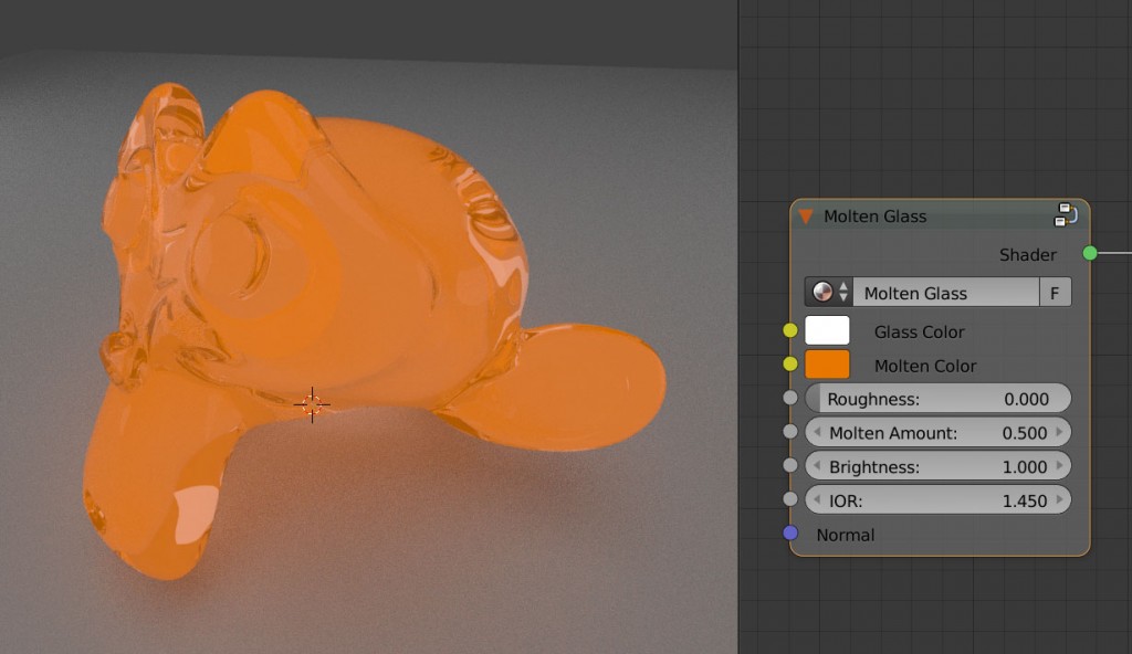 Molten Glass Shader preview image 3