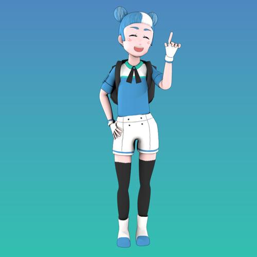 GochiRig compatible con godot engine y unity3D preview image