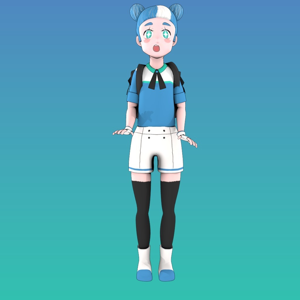 GochiRig compatible con godot engine y unity3D preview image 2