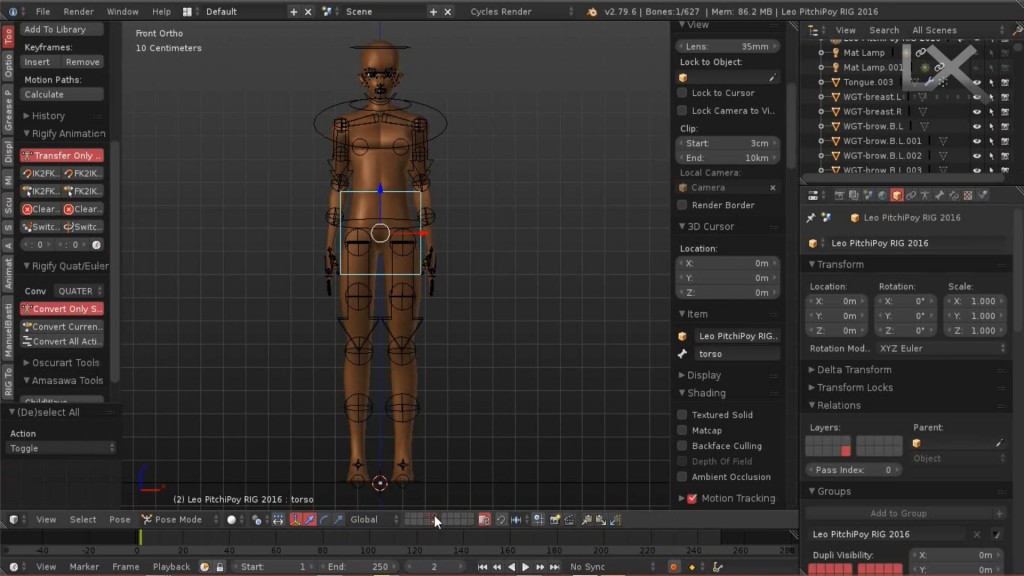 LionX 4 Character Rigs preview image 1