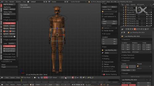 LionX 4 Character Rigs preview image