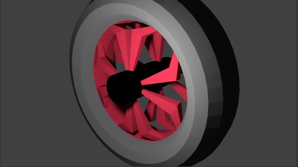 Low-Poly Sports Bike preview image 2