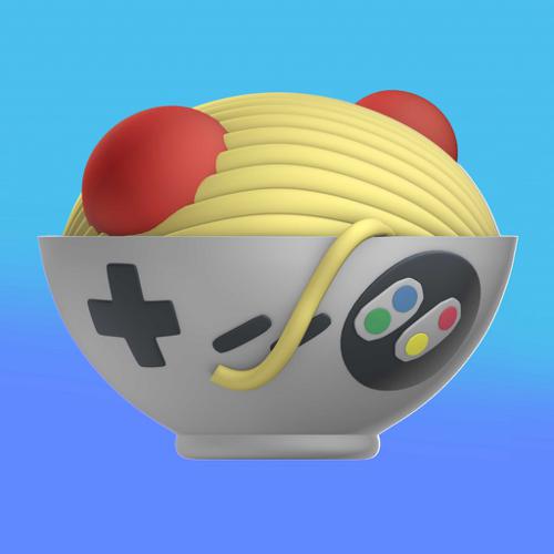 Pastaparty logo - 3D rendition. preview image