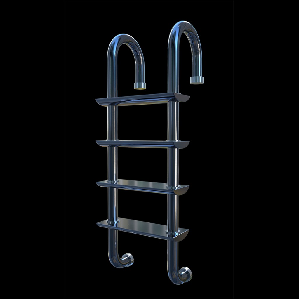 Chrome Pool Ladder preview image 1