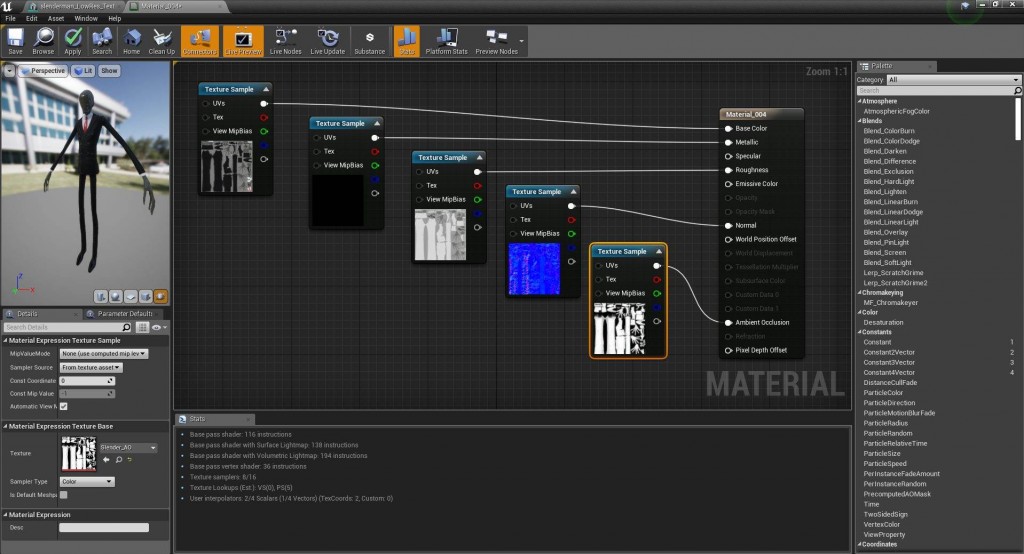 Slender Man Textured 4K preview image 7