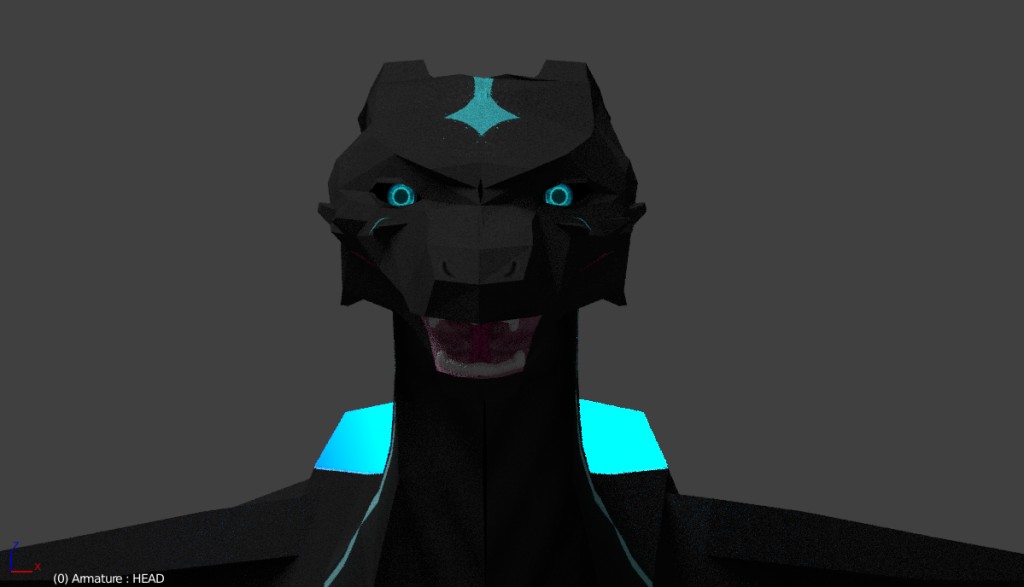 [LOW POLY] Raubtier the World Eater preview image 3