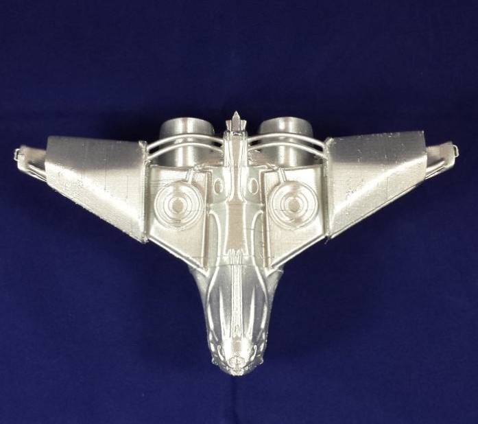 Intergalactic Spaceship 3d-printable preview image 7