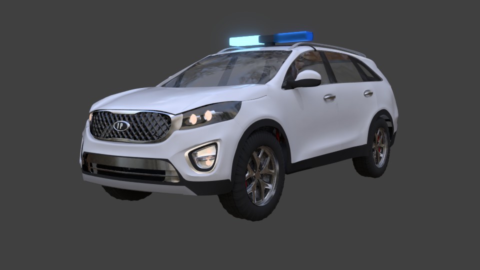 Israelian Police Car preview image 2