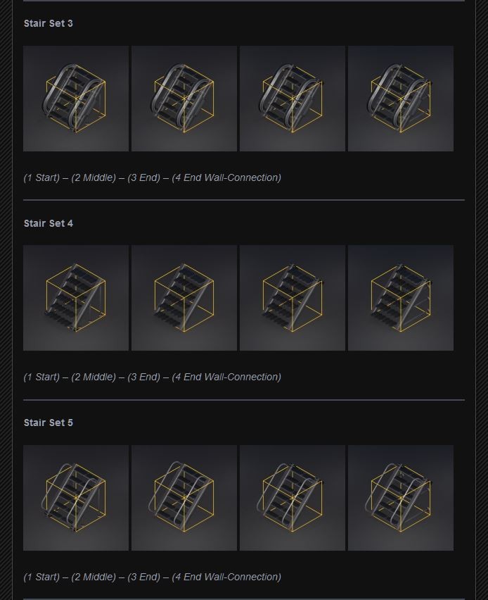 Modular Sci-Fi Stairs (Basic Version) preview image 3