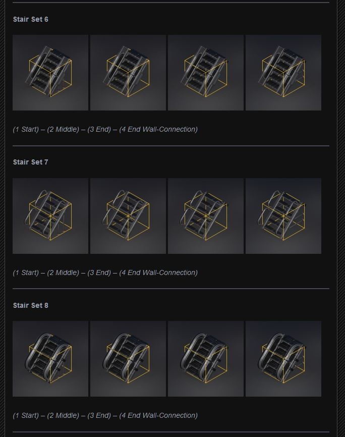 Modular Sci-Fi Stairs (Basic Version) preview image 5