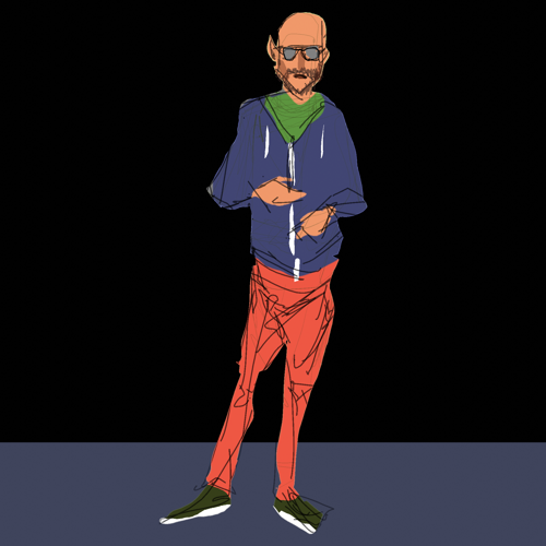 Grease Pencil drawing of Andy Goralczyk preview image