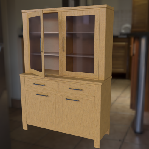 uv unwrapped cabinet preview image