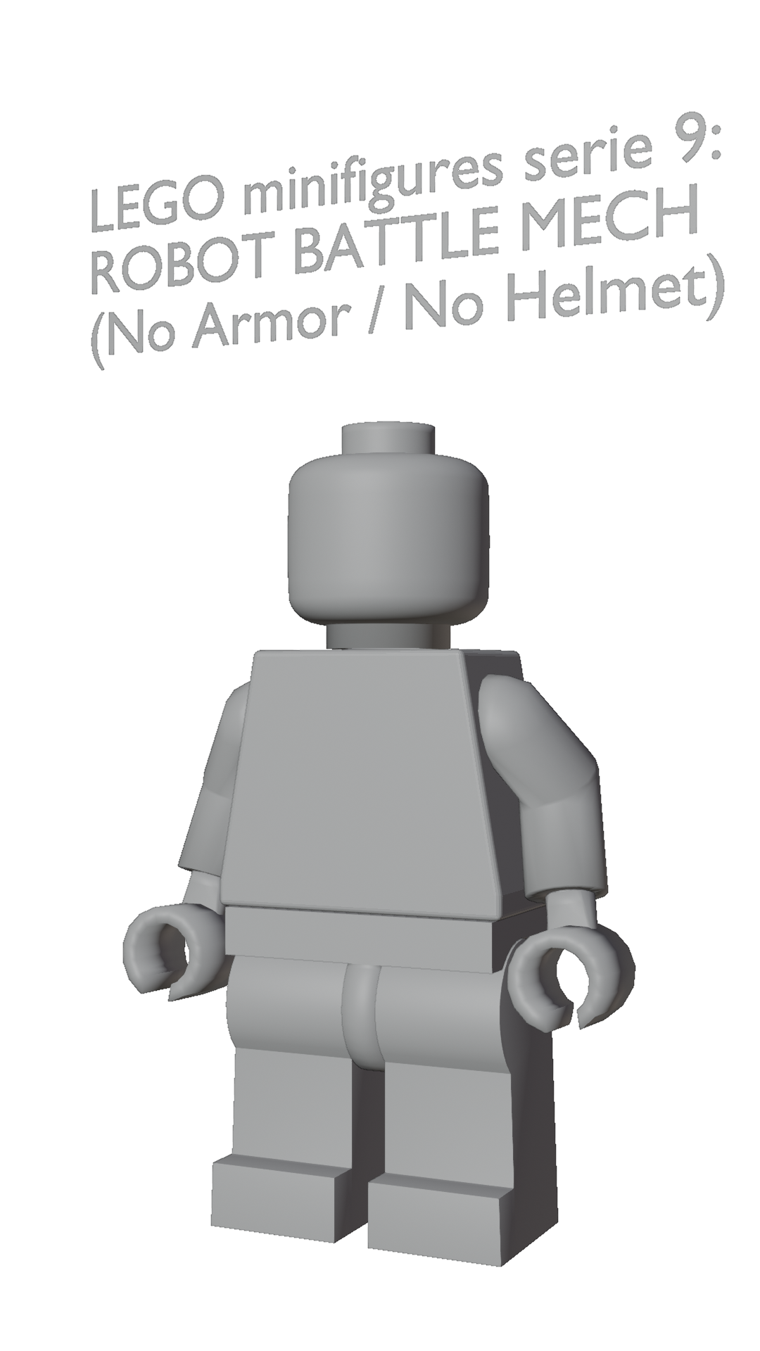 LEGO Minifig Series 71000 Batlle Mech preview image 3