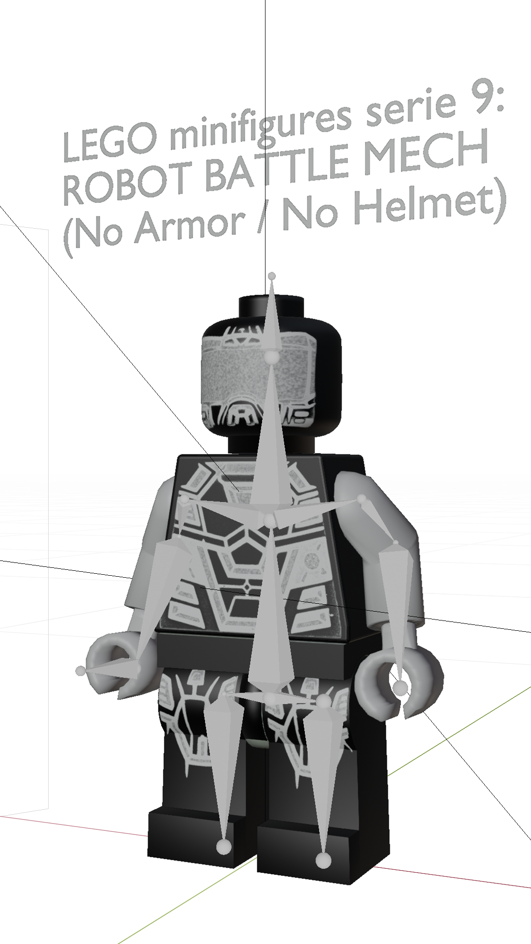 LEGO Minifig Series 71000 Batlle Mech preview image 4