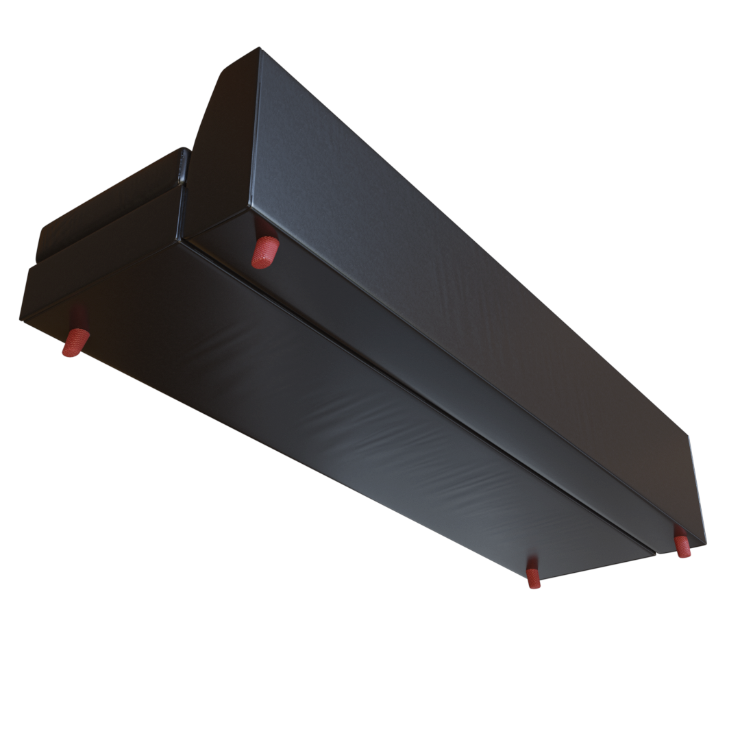 Reception Area Sofa Low poly preview image 3