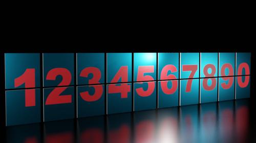 Numbers split on 2 Blocks preview image