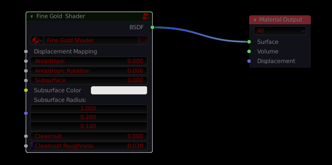 Fine Gold PBR Material preview image 2