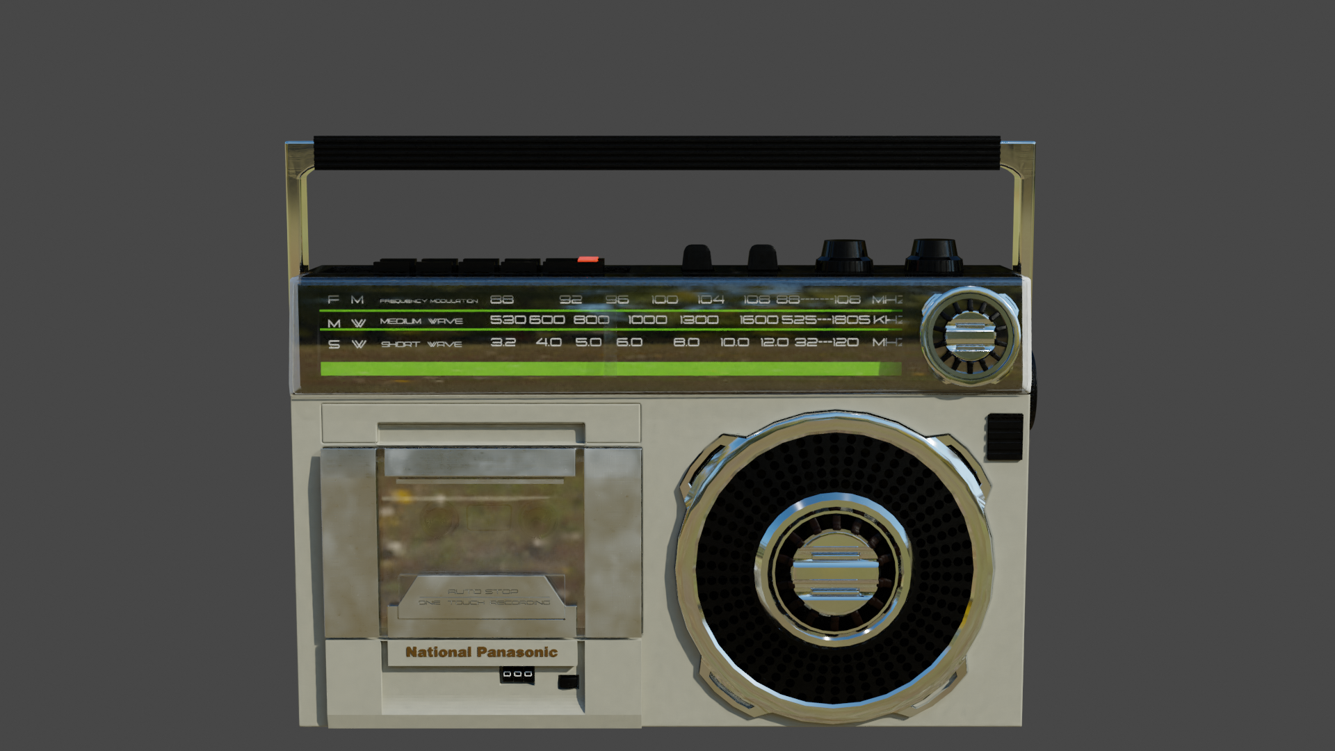 Old Cassette Recorder preview image 2