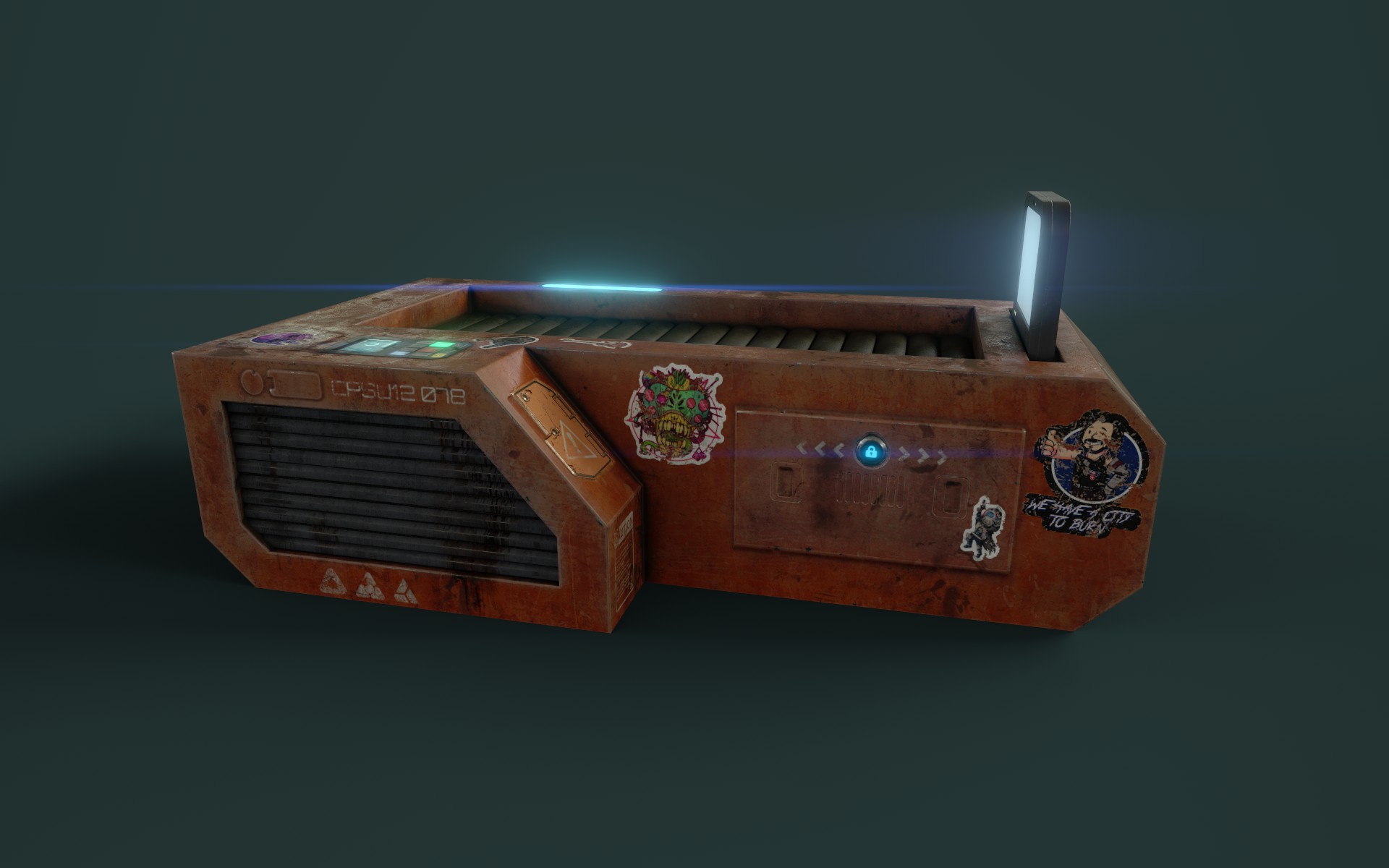 Cyberpunk Sleeping Unit preview image 4