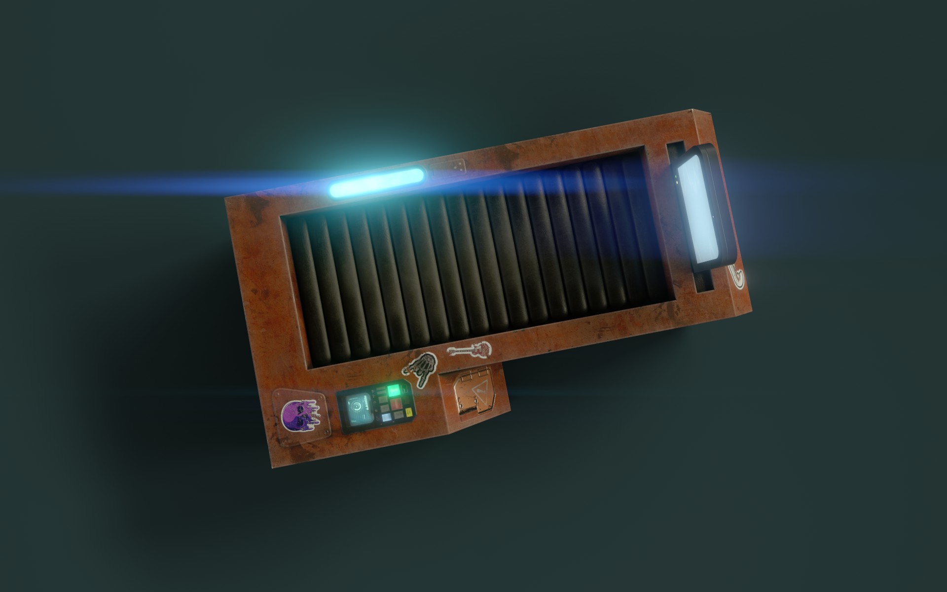 Cyberpunk Sleeping Unit preview image 5