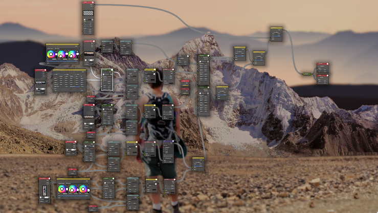 Compositor Nodes Move-Parallax-Fake preview image 1