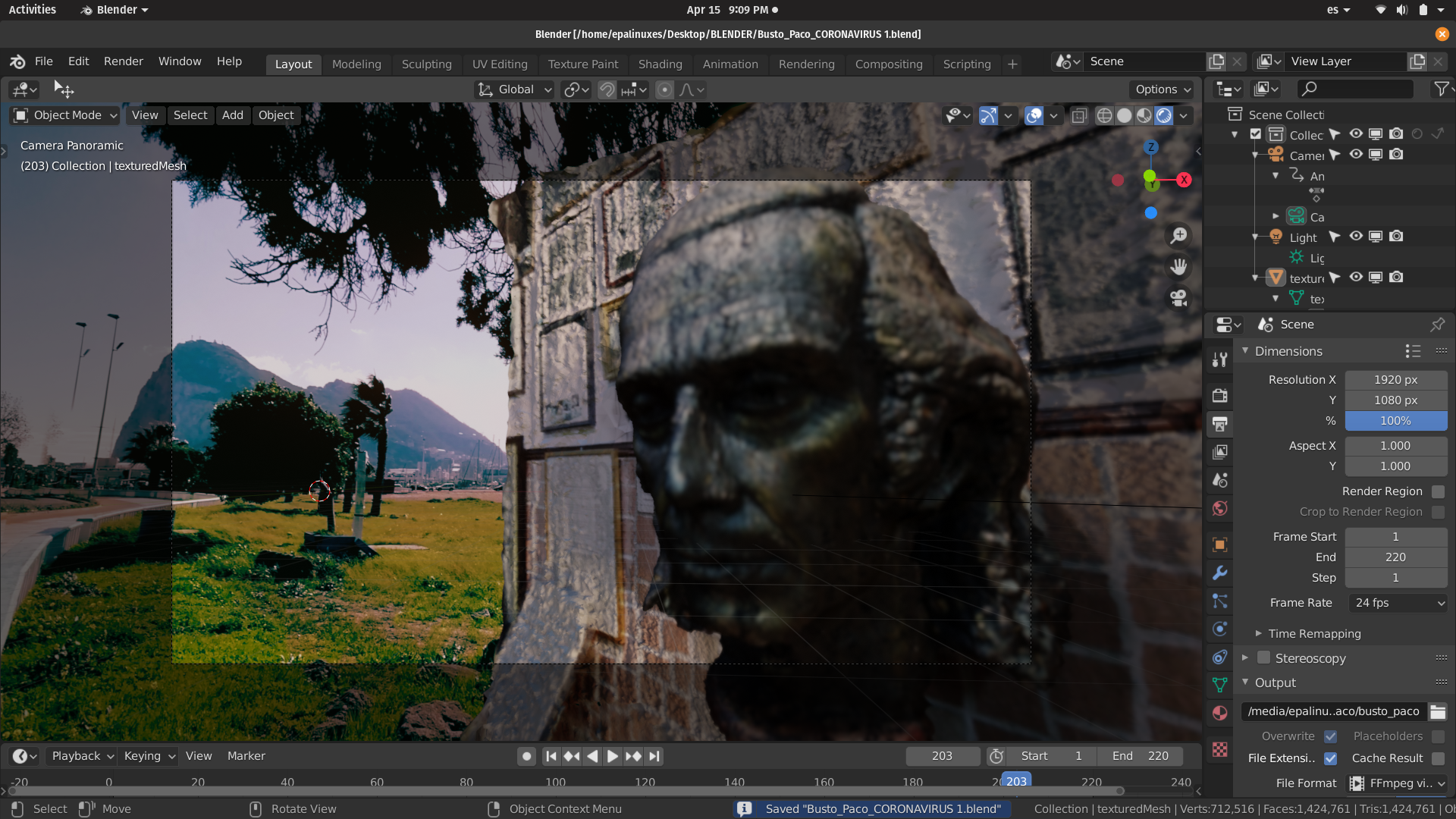  3D bust of Paco de Lucía  preview image 2