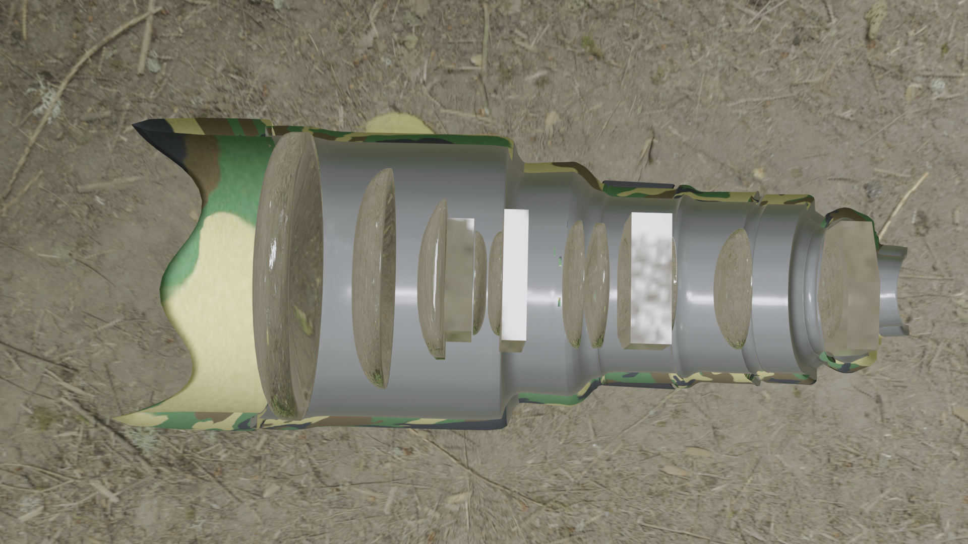 Canon camo camera lens preview image 3