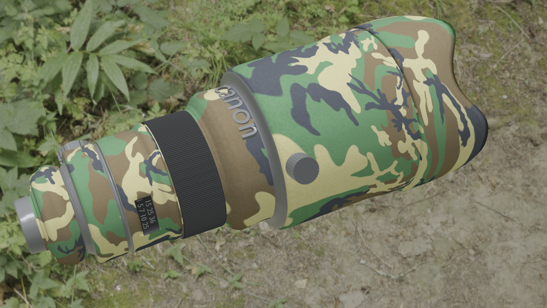 Canon camo camera lens preview image 6