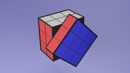 Real-Size 3x3 Rubik's Cube preview image