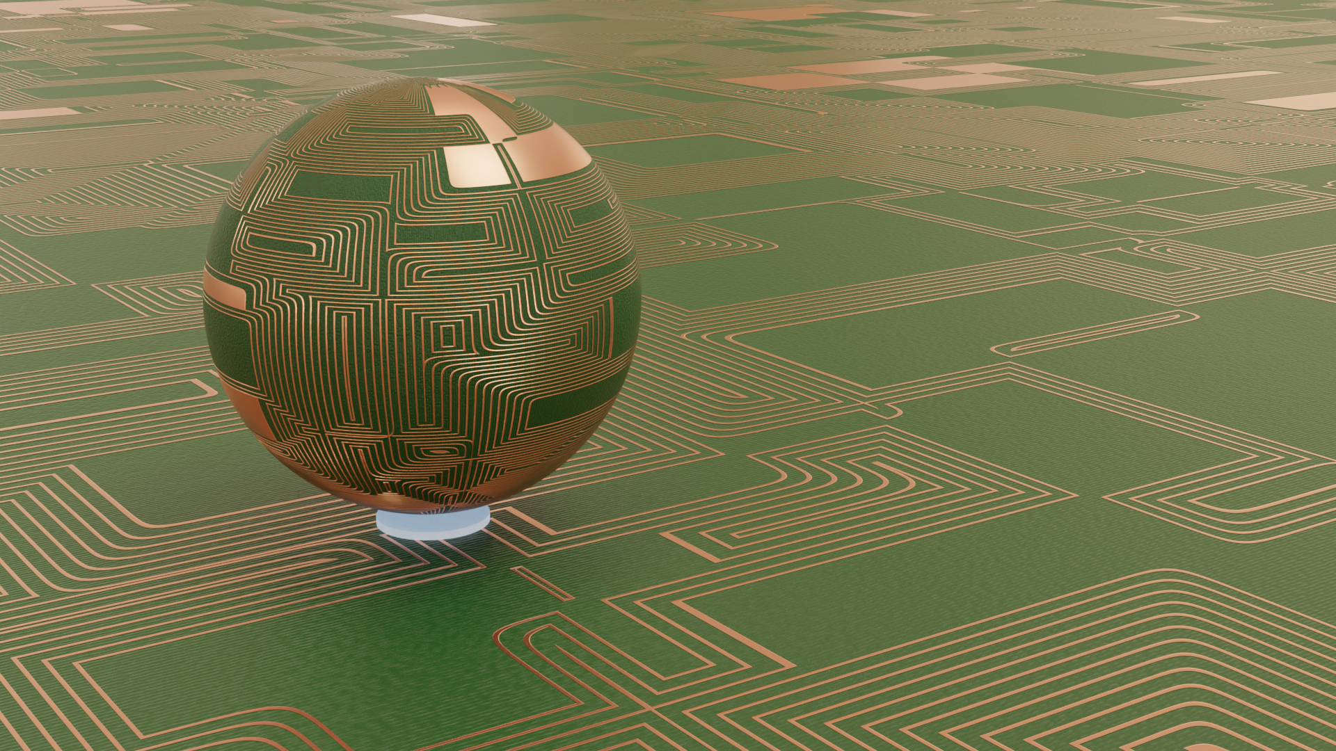 Circuit board shader and Node groups preview image 1
