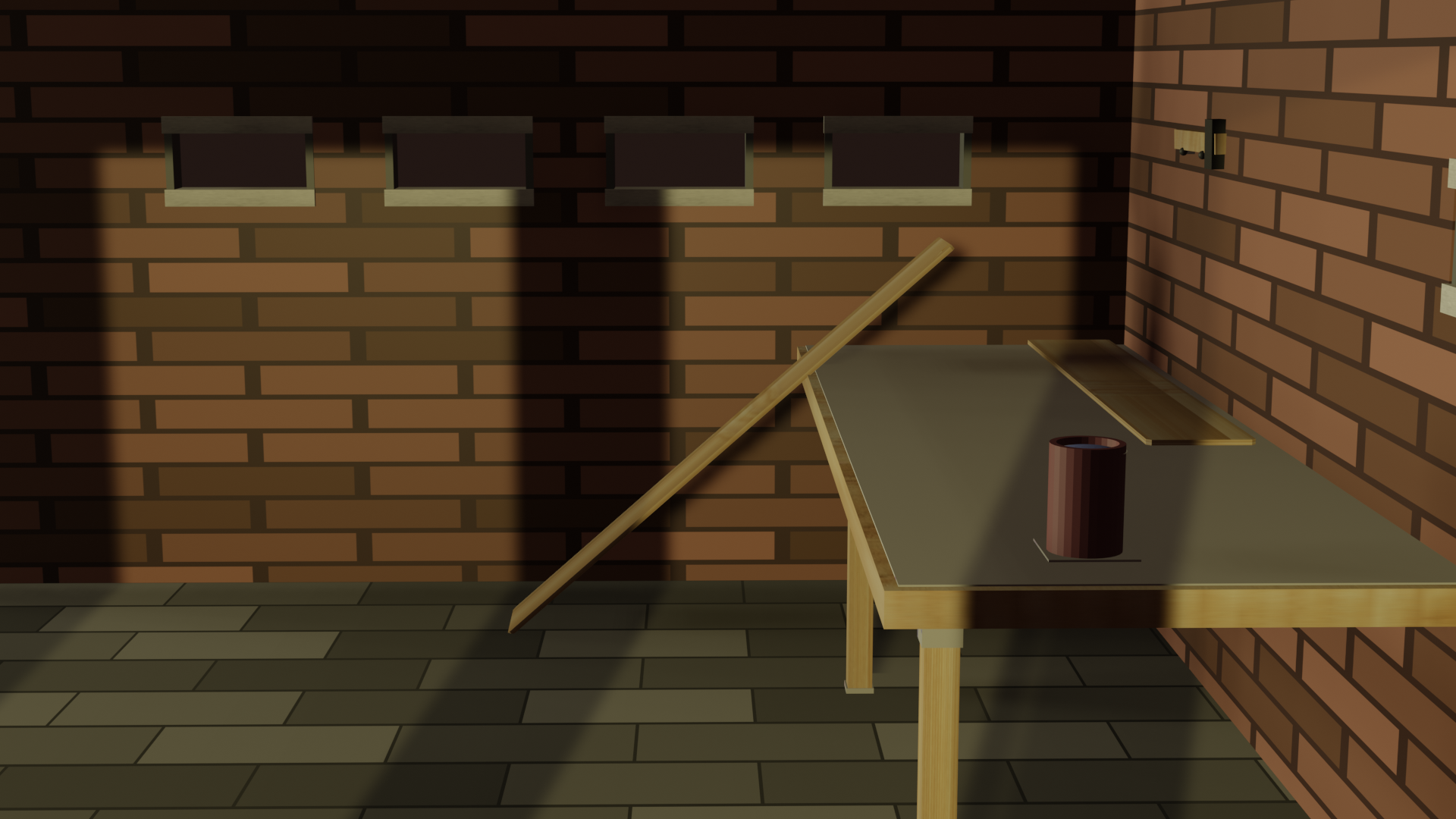 a garage, with a work station preview image 2