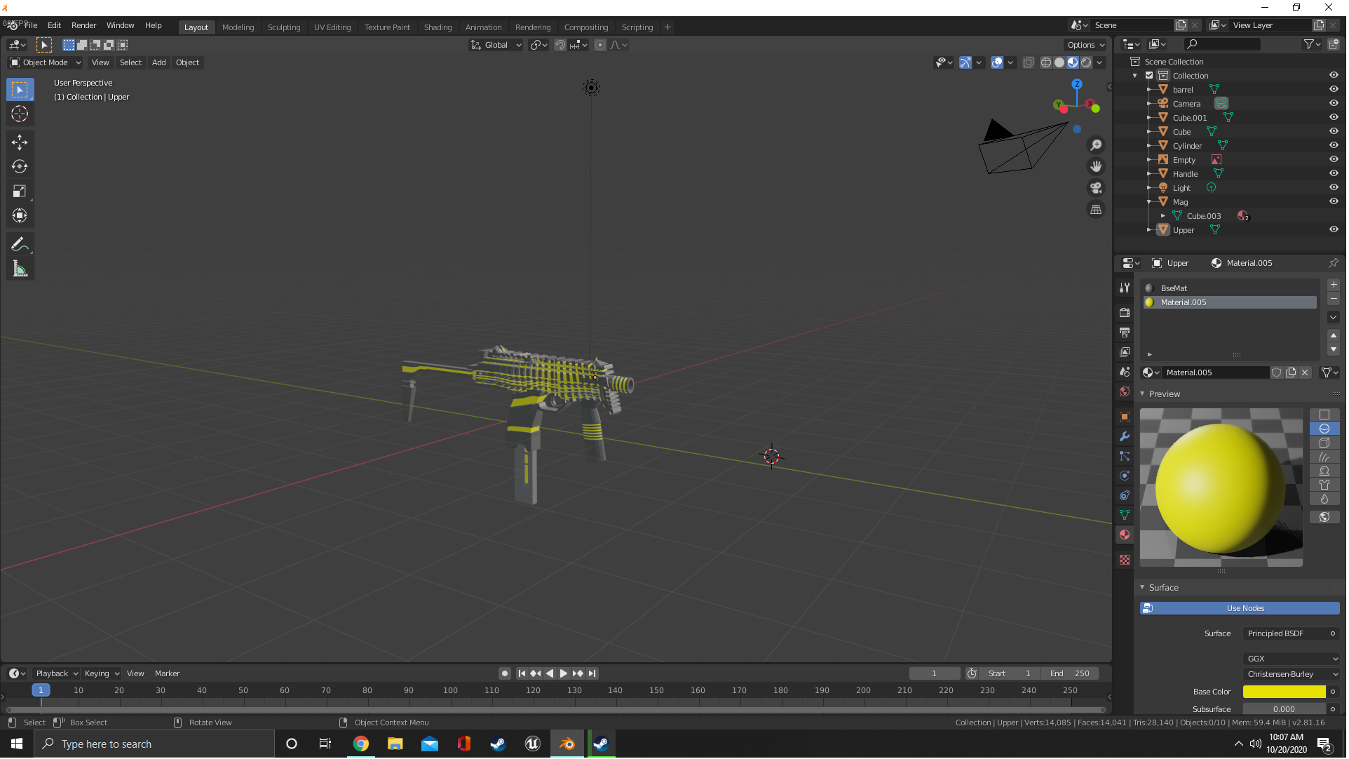 Sci-fi Mp9(DragonScale) preview image 1