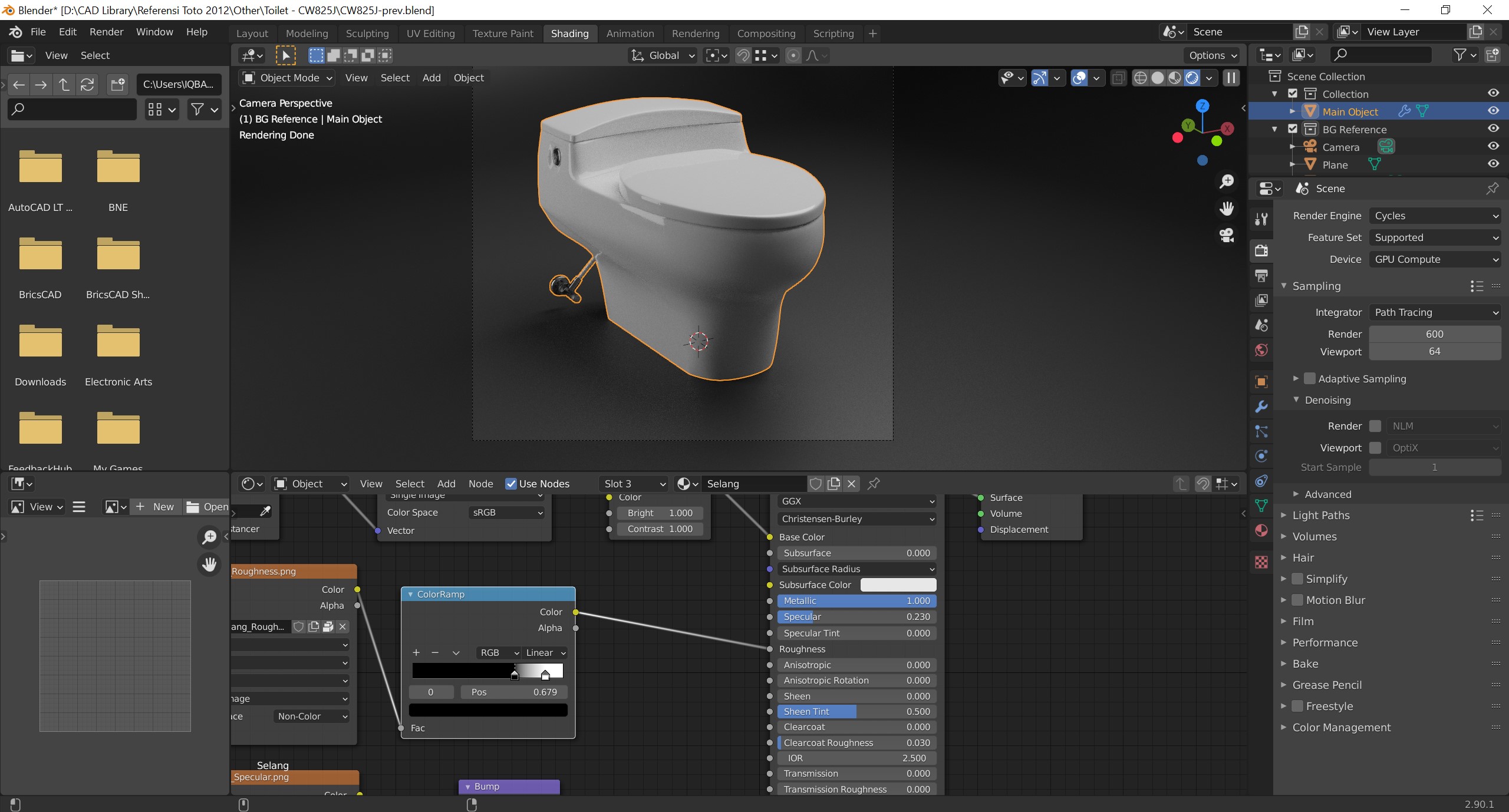 Toto CW825J preview image 2