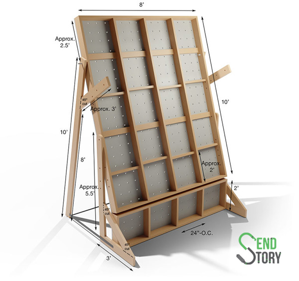 DIY! Building A Free Standing Climbing Wall (part 1) Vlog, 48 OFF