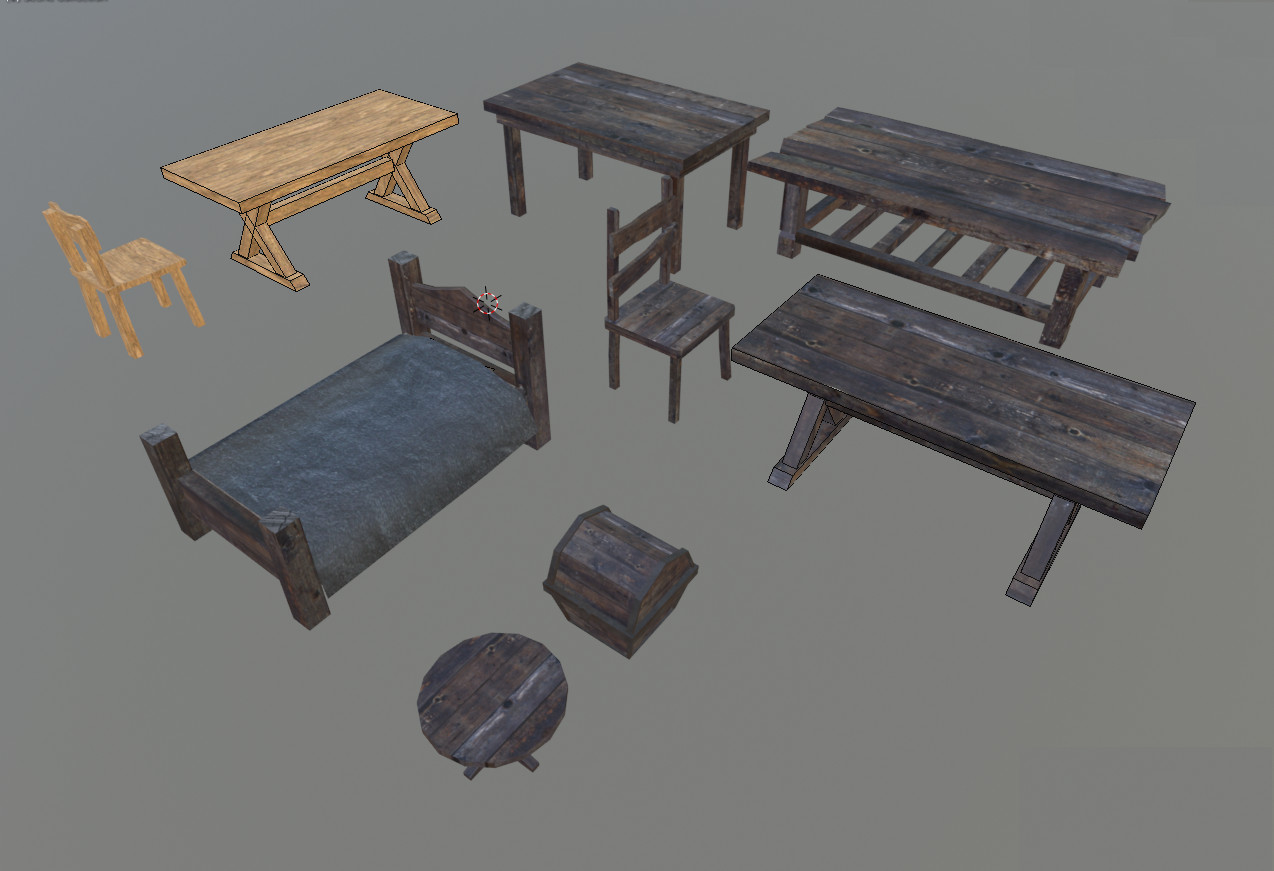 Medieval Furniture preview image 1