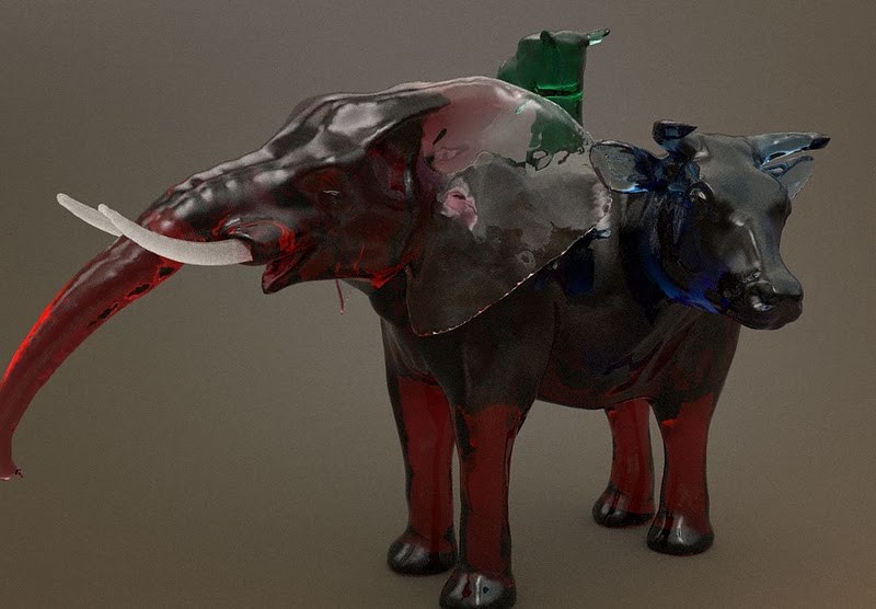 Elephache (rigged) preview image 1