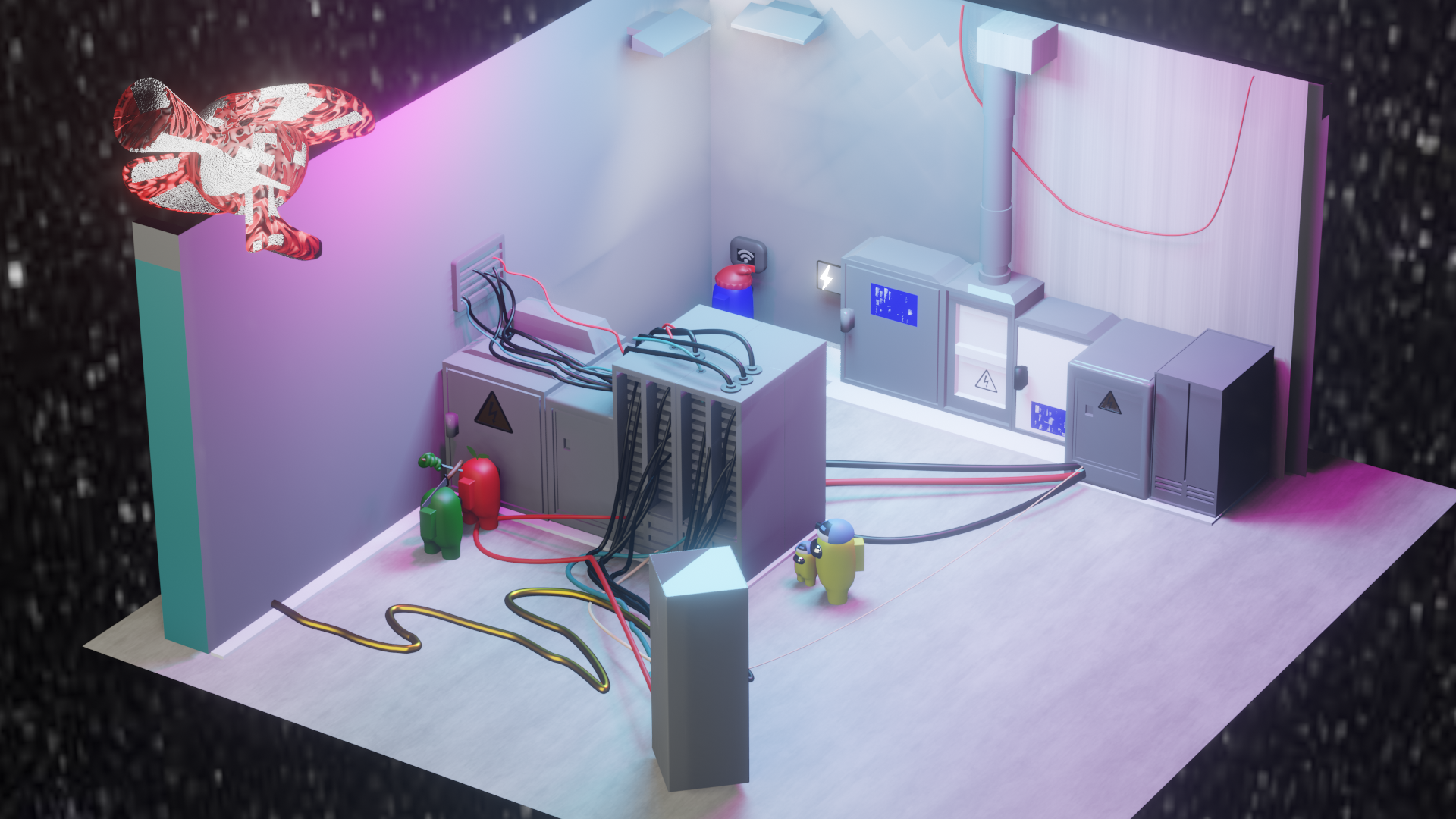 Among Us lights preview image 1