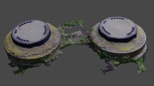 3d scanned plumbing entrance preview image