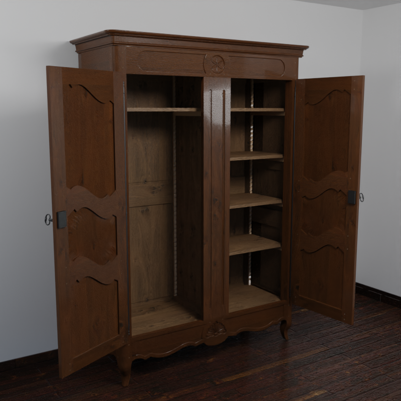 Armoire Louis XV preview image 3