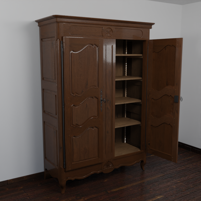 Armoire Louis XV preview image 4