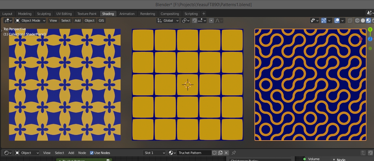 3 Patterns : Supershape (2D) , Squircle & Truchet preview image 1
