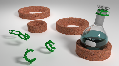 Cork Rings and a 24 Keck Clamp preview image